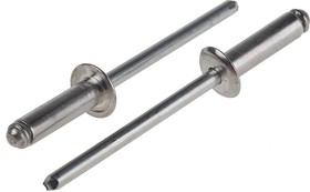 Фото 1/2 TAPD512BS, Aluminium Blind Rivet, 4mm