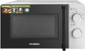 Фото 1/10 Микроволновая печь Hyundai HYM-M2046, 700Вт, 20л, белый