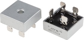 KBPC3510, Bridge Rectifier, 35A, 1000V, 4-Pin