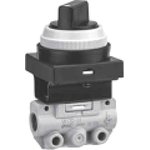 VM130-F01-34RA, Push Button (Flush) Pneumatic Relay Pneumatic Manual Control ...