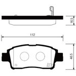 SP1230, SP1230_колодки дисковые передние!\ Toyota Yaris 1.0i/1.3i/1.5WTi/1.4D 99-01