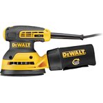 DWE6423-QS, Машина шлифовальная эксцентриковая 280Вт 125мм 12000об/мин. DEWALT