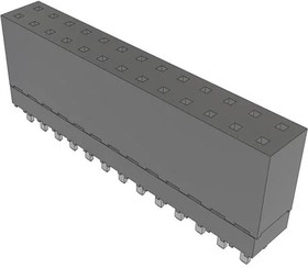ESW-113-12-S-D, PC / 104 Connectors .100" Elevated Socket Strip