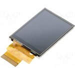 4DLCD-24320240-RTP-IPS, Дисплей: TFT, 2,4", 240x320, Подсвет: LED, Разм ...