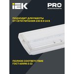 LED lamp DPA 5032-3 IP20 3h 10-24/220V emergency constant action IEK ...