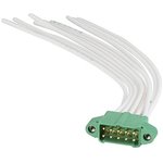 M300-MC11005M1-0150L, Rectangular Cable Assemblies 3MM M/L CA 10 150MM 18AWG DIL