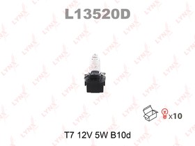 L13520D, Лампа накаливания T7, 12V, 5W, B10d- лампа дополнительного освещения