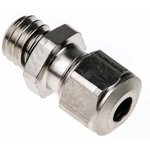 A1000.06.030, A1 Series Metallic Nickel Plated Brass Cable Gland, M6 Thread ...