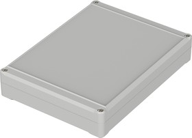 Фото 1/2 63232200 ET 232 F, Euromas II Series Light Grey ABS Enclosure, IP65, Light Grey Lid, 200 x 150 x 37mm