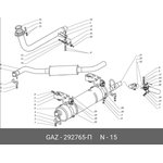 Гайка М101-6 ГАЗ 292765П