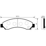 SP2088, SP2088SNS_колодки дисковые передние!\ Great Wall Hover/H5 2.8TCi 06