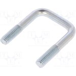 CBTC.6.23.40 (1/2"), U-bolt; C; 1; steel; zinc; Thread len: 16mm; Int.width ...