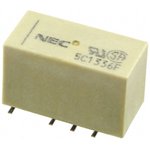 EE2-5NU-L, Low Signal Relays - PCB 5V 2A Non Latching 2 Form C DPDT