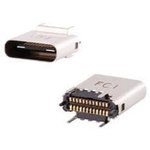 10132328-10011LF, USB Connectors 24 Cont Type C Gen 2 10 Gbps R/A Plug