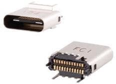 Фото 1/3 10132328-10011LF, USB Connectors 24 Cont Type C Gen 2 10 Gbps R/A Plug
