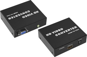 Фото 1/3 17-6908, Конвертер HDMI на VGA + шнур стерео 3,5мм, металл
