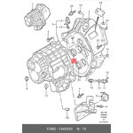 1543933, Сальник КПП MTX 75 FOCUS 5-МКПП 98-04