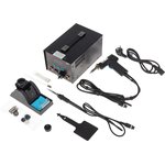 12-0735, Паяльная станция (паяльник + демонт. паяльник), модель R048, цифровая ...