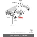 1934058, Жгут проводов топливного насоса MONDEO 07-