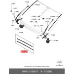 2120677, Щетки стеклоочистителя 730/730мм бескаркасные, к-кт FORD Focus-III 2011-