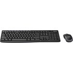 Клавиатура + мышь Logitech MK270 клав:черный мышь:черный USB беспроводная ...