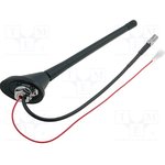 ANT.17.2, Антенна, на крышу, 0,18м, Seat, VW, Skoda, с усилителем, 0,3м