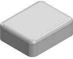 MS168-10S-NS, 16.8 x 13.5 x 5mm One-piece Drawn-Seamless RF Shield/EMI Shield (Nickel-Silver)