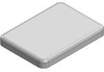 MS190-10S-NS, 19 x 13.9 x 2mm One-piece Drawn-Seamless RF Shield/EMI Shield (Nickel-Silver)