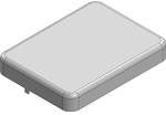 MS233-10S-NS, 23.3 x 17.5 x 3.3mm One-piece Drawn-Seamless RF Shield/EMI Shield (Nickel-Silver)