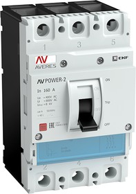 Фото 1/2 Выключатель автоматический 700А 100кА AV POWER-4/3 TR AVERES EKF mccb-43-700H-TR-av