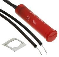 6063-001-534R, Panel Mount Indicator Lamps RED DIFFUSED FLAT FACE