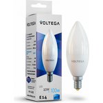 Voltega VG2-C37E14cold10W Свеча E14 4000K 10W