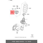 BB5Z-18183-A, OEFORD-BB5Z18183A_опора амортизатора переднего!\ Ford Explorer 11