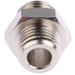0901 00 13, LF3000 Series Straight Threaded Adaptor, G 1/4 Male to G 1/4 Male ...