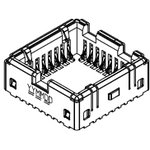 105028-1001, 0.9mm Pitch 32 Way SMD PLCC IC Socket