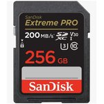 Флеш карта SDXC 256GB SanDisk Extreme Pro UHS-I Class 3 (U3) V30 200/140 MB/s  ...