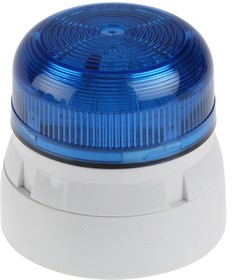 Фото 1/4 QBS-0056, Flashguard QBS Series Blue Flashing Beacon, 12 V dc, 24 V dc, Surface Mount, Xenon Bulb