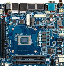 MRZV2MIMR-SI, Single Board Computers mITX-2748A Mini-ITX Embedded Motherboard with AMD Ryzen V2748 Embedded Processor, Dual Channel DDR4 mem