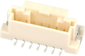 560020-0730, Pin Header, Wire-to-Board, 2 мм, 1 ряд(-ов), 7 контакт(-ов), Surface Mount Straight