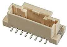560020-0822, Pin Header, Wire-to-Board, 2 мм, 1 ряд(-ов), 8 контакт(-ов), Surface Mount Straight
