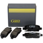 Колодки задние NISSAN Qashqai/X-Trail 07- /RENAULT Koleos 08- GANZ GIJ07013