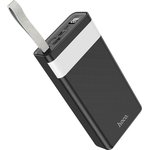 Портативный аккумулятор J73, 30000mAh, 2A, черный, 6931474739414