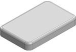 MS233-20S-NS, 23.3 x 14.5 x 3mm One-piece Drawn-Seamless RF Shield/EMI Shield (Nickel-Silver)