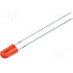 N0R37L46, LED; oval; 3.9x3.1x6.3mm; red; 2000?2500(typ)-3800mcd; 100/60°