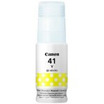Чернила CANON (GI-41Y) для G1400/G2400/G3400, желтые, 7700 стр., ОРИГИНАЛЬНЫЕ ...