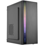 Filum 00-00866547 Корпус Midtower ATX S17 черный, без БП, RGB strip, USB 3.0/2.0
