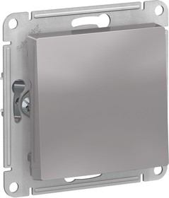 Выключатель 1-кл. СП AtlasDesign 10А IP20 (сх. 1) 10AX механизм алюм. SE ATN000311 (8000845224) – купить оптом и в розницу