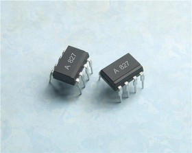 ACPL-827-30BE, Оптопара, с транзистором на выходе, 2 канала, Поверхностный Монтаж DIP, 8 вывод(-ов), 50 мА, 5 кВ