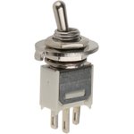 ZL36S0101, Toggle Switch, Panel Mount, On-On, SPST, Solder Terminal