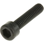 HK72060, Black, Self-Colour Steel Hex Socket Cap Screw, BS 2470, No. 8 x 19mm